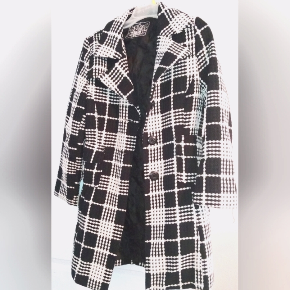 Black and White Coat